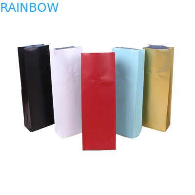 niêm phong nhiệt 500g đất rang Túi nhựa Đóng gói túi cà phê có van và cà vạt thiếc