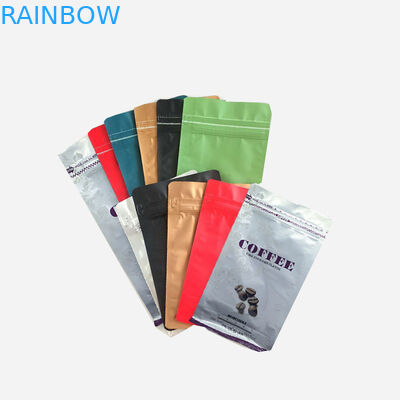 1lb 2lb 3lb Túi nhựa có thể khóa lại Bao bì dây kéo đứng lên túi giấy bạc