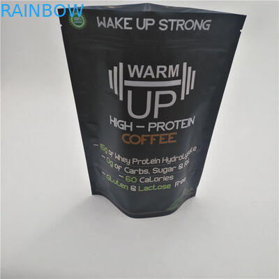 1lb -5lb Túi thực phẩm được in tùy chỉnh Túi nhựa Bao bì Cà phê Đậu tươi Bao bì