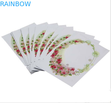 Tùy chỉnh in ba mặt niêm phong màu trắng mẫu bao bì nhựa cho mặt nạ