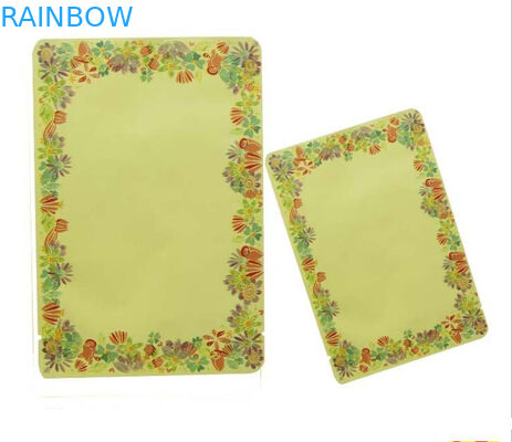 Custom Black Three Side Seals mẫu bao bì mỹ phẩm cho kem