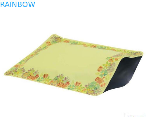 Custom Black Three Side Seals mẫu bao bì mỹ phẩm cho kem