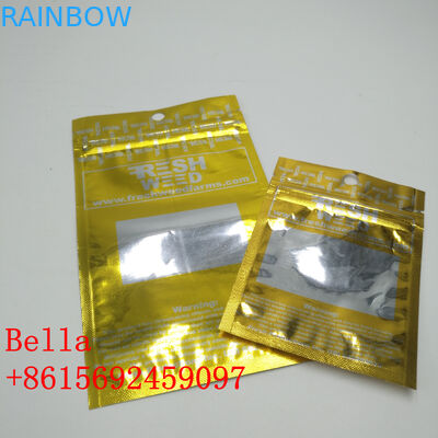 Tùy chỉnh in túi giấy bao bì Một mặt rõ ràng Zipper bóng cho cáp USB