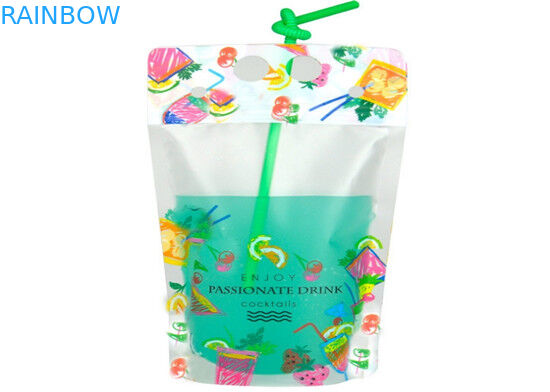 Zipper Stand Up Túi Gravnre In Tái sử dụng Độ dày của sữa