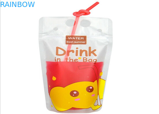 Zipper Stand Up Túi Gravnre In Tái sử dụng Độ dày của sữa