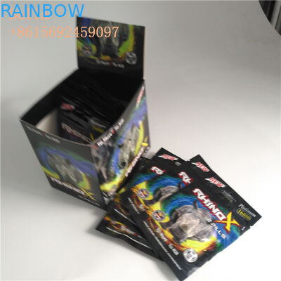 Logo Túi nhựa tùy chỉnh Bao bì có dây kéo cho thuốc Túi đóng gói Zip Lock