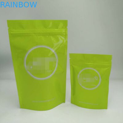 Túi nhựa đứng lên màu sắc tươi sáng Độ dày tùy chỉnh cho trà