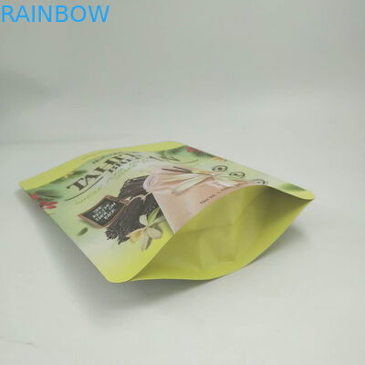 Lá vàng đứng lên Túi 200g / 250g cho Logo Protein