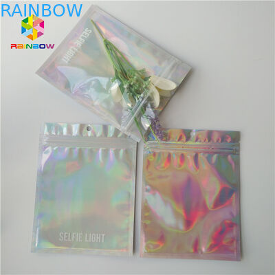 Túi bao bì mỹ phẩm Laser sáng với hình ba chiều rõ ràng
