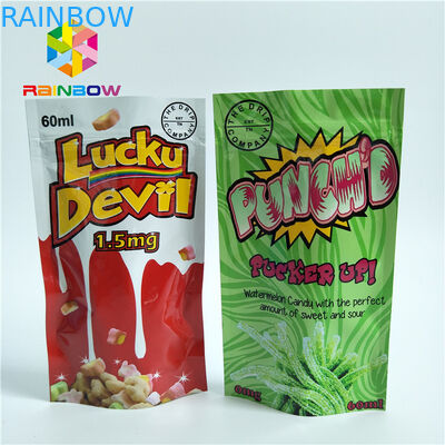 Nhôm Ziplock Snack Bag Bao bì, Túi nhiều lớp đứng lên cho kẹo bông