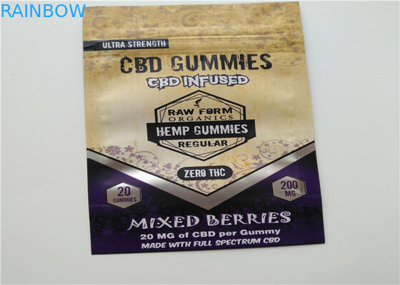 Túi đứng bằng nhôm cho Rhino 7 Swag Platinum 15000 Pill Bao bì