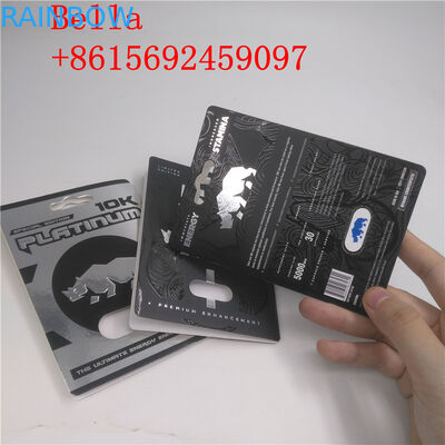Hardsteel EXtacy Sex Pill Blister Card Bao bì