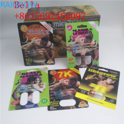 Hardsteel EXtacy Sex Pill Blister Card Bao bì