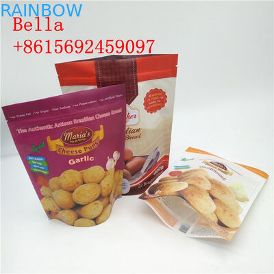 Matt Kết thúc Túi Ziplock Snack Bao bì Ánh sáng chống đâm thủng