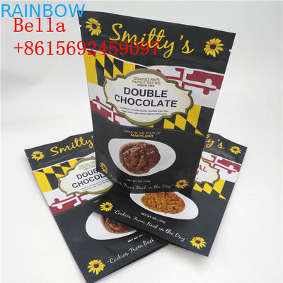 Matt Kết thúc Túi Ziplock Snack Bao bì Ánh sáng chống đâm thủng