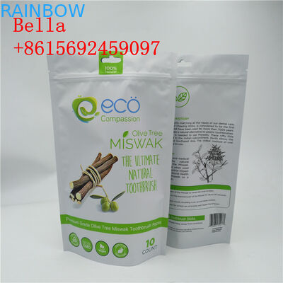 Tùy chỉnh màu sắc Lá nhôm Túi Zipper Top Xử lý cho Bao bì Cookie