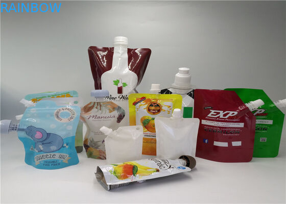 Túi chất lỏng trong suốt cho bao bì nước giải khát / nước tăng lực