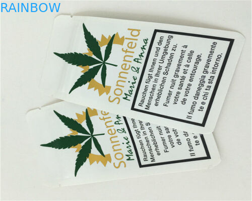 Mặt trước Túi giấy tùy chỉnh rõ ràng cho bột / kẹo / cà phê