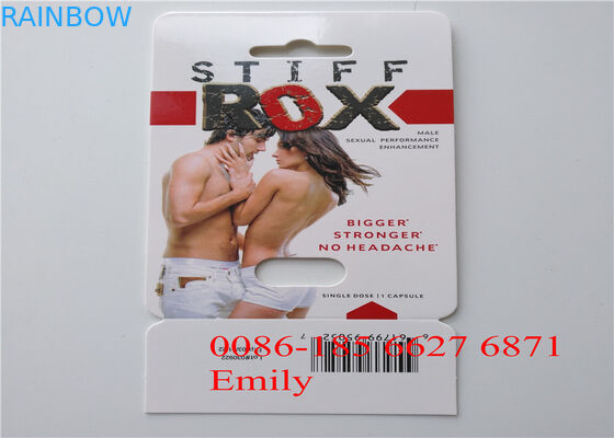 Thuận tiện Rhino Pills Gói vỉ đóng gói với hiệu ứng bề mặt nổi