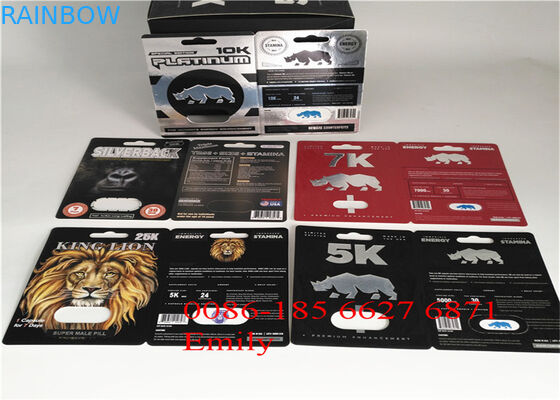 Bao bì vỉ OEM để tăng cường bao bì viên nang Max Man