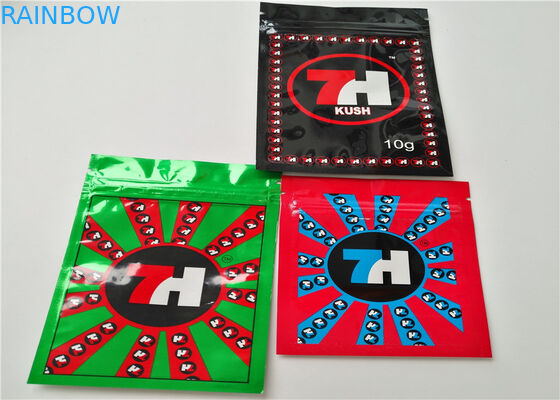 Kích thước nhỏ bao bì thảo dược Logo tùy chỉnh in bằng lớp nhôm nhiều lớp