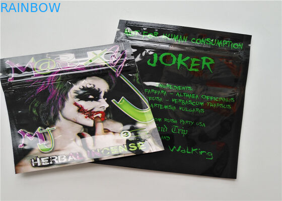 Kích thước nhỏ bao bì thảo dược Logo tùy chỉnh in bằng lớp nhôm nhiều lớp