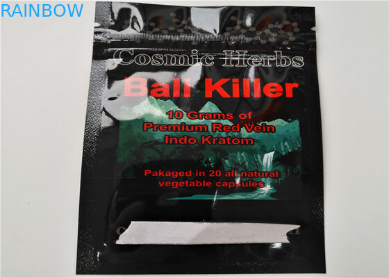 Kích thước nhỏ bao bì thảo dược Logo tùy chỉnh in bằng lớp nhôm nhiều lớp