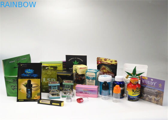 Kích thước nhỏ bao bì thảo dược Logo tùy chỉnh in bằng lớp nhôm nhiều lớp