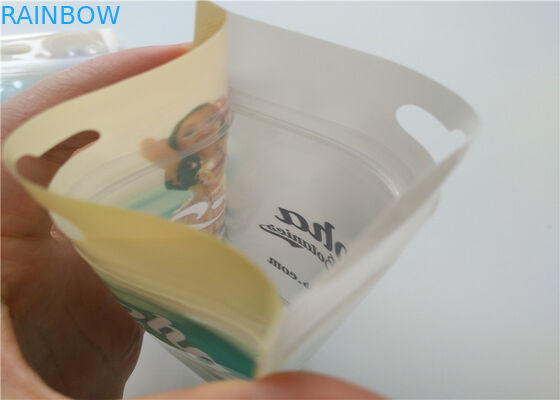 Mông đóng cửa Thảo dược hương Bao bì In ấn ống đồng với kín kín Zipper Zipper