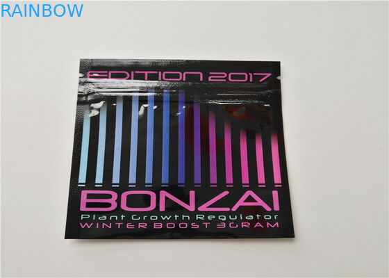 Mông đóng cửa Thảo dược hương Bao bì In ấn ống đồng với kín kín Zipper Zipper