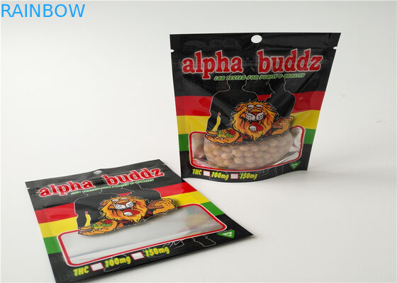 Rhino Enhancer Herbal Incense Bao bì mờ kết thúc với dây kéo có thể đóng lại