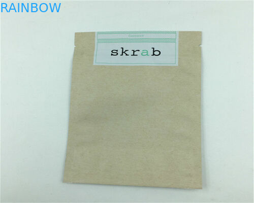 Túi giấy có thể kéo lại có độ bền cao In đầy đủ màu sắc cho trái cây sấy khô Nut