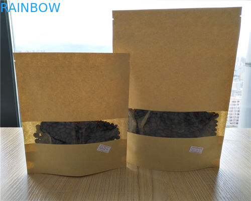 Túi giấy có thể kéo lại có độ bền cao In đầy đủ màu sắc cho trái cây sấy khô Nut