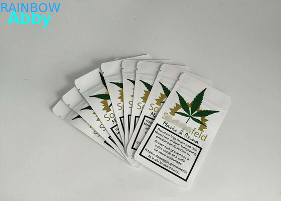 In túi nhôm Matt nhôm lá chắn khí bên Gusset 10000 moq