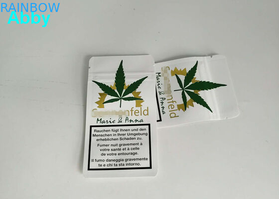 In túi nhôm Matt nhôm lá chắn khí bên Gusset 10000 moq