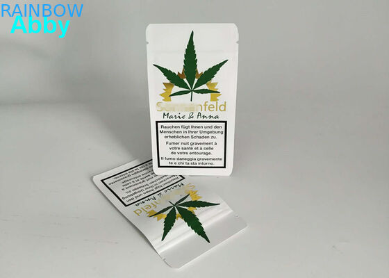 In túi nhôm Matt nhôm lá chắn khí bên Gusset 10000 moq