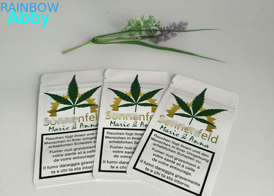 Túi nhựa in màu vàng CMYK Màu sắc với chất liệu tùy chỉnh