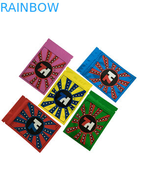 Túi nhựa bóng loáng Túi nhựa 7h Nhãn tùy chỉnh In cho Hạt CBD