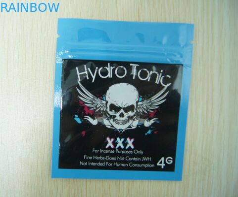 Bao bì thảo dược High Barrier, Vật liệu PE Túi nhựa Zipper