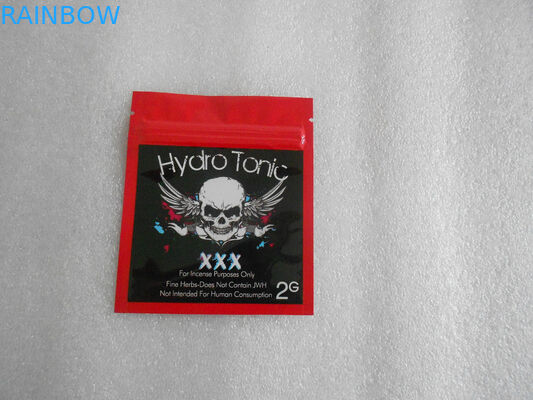 Bao bì thảo dược High Barrier, Vật liệu PE Túi nhựa Zipper