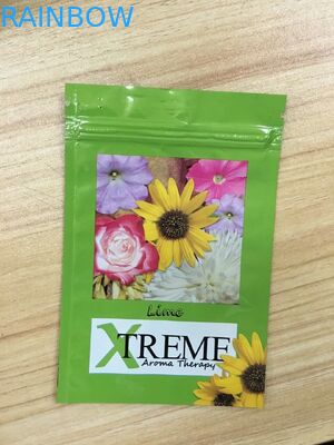 Bao bì hương thảo dược hoa CBD, túi nhôm y tế với tám màu