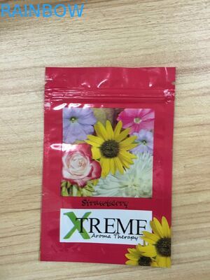 Bao bì hương thảo dược hoa CBD, túi nhôm y tế với tám màu