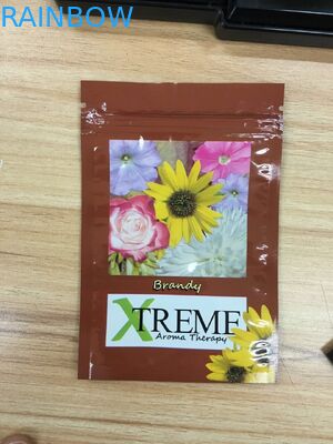 Bao bì hương thảo dược hoa CBD, túi nhôm y tế với tám màu