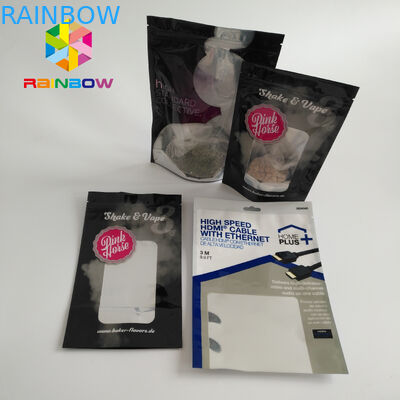 Xóa cửa sổ Túi đứng lên Túi đựng thực phẩm / kẹo / cà phê 10000 moq