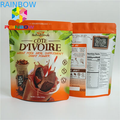 Túi nhôm nhiều lớp bóng loáng 100mener cho Sugar Baking Cookies