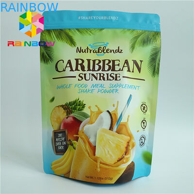 Túi nhôm nhiều lớp bóng loáng 100mener cho Sugar Baking Cookies