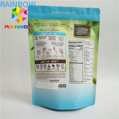 Túi nhôm nhiều lớp bóng loáng 100mener cho Sugar Baking Cookies