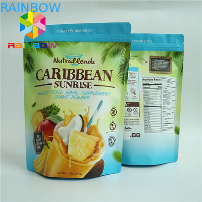 Túi nhôm nhiều lớp bóng loáng 100mener cho Sugar Baking Cookies