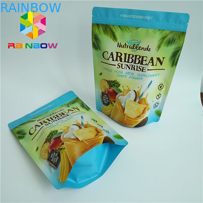 Túi nhôm nhiều lớp bóng loáng 100mener cho Sugar Baking Cookies