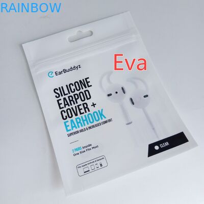 Chất liệu nhựa Zip Túi niêm phong Xử lý bề mặt In với lỗ treo Euro